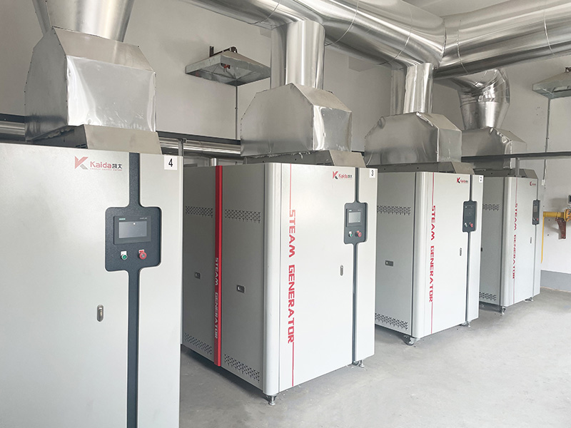 大型医疗用品企业选用凯大4吨免报检蒸汽发生器提供稳定节能蒸汽