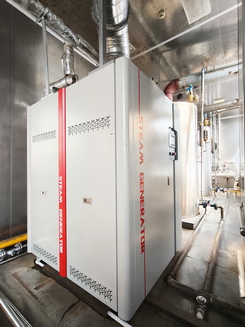 广东食品企业1吨凯大蒸汽发生器替代燃气锅炉，节能环保高效一步到位